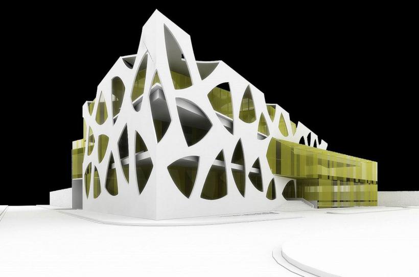 Применение 3D технологий в производстве Навесных вентилируемых фасадов. Бионический фасад